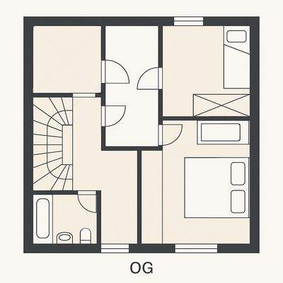 Obergeschoss / Schlafbereich