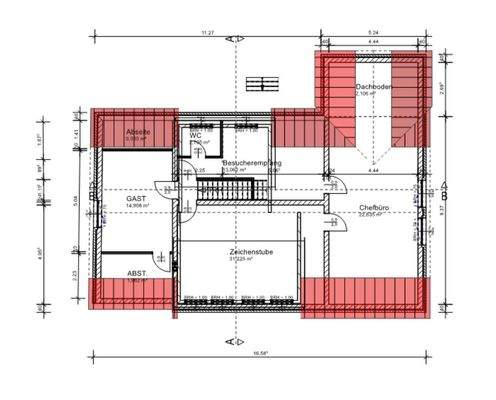 Grundriss Dachgeschoss