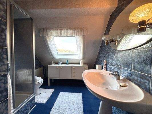 Badezimmer Dachgeschoss
