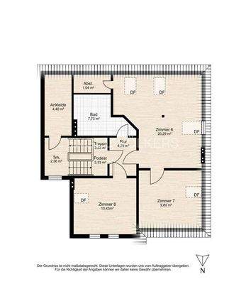 Grundriss Dachgeschoss