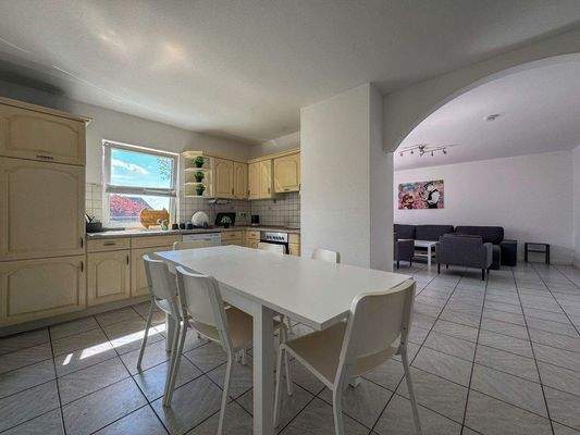 Wohn- und Kochbereich (Wohnung Nr. 5)