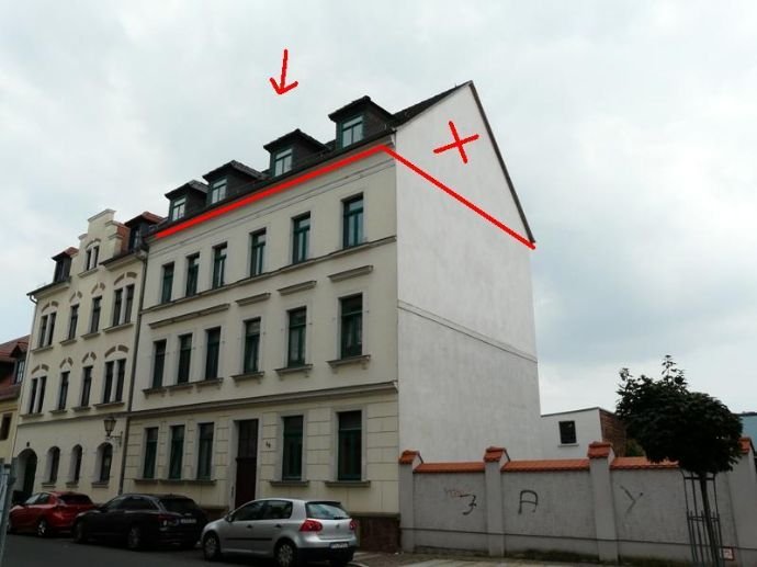 6 Raumwohnung in der Altstadt in guter Lage 3. OG über zwei Etagen