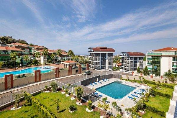 Sea View Apartments in a Contemporary Project in Alanya