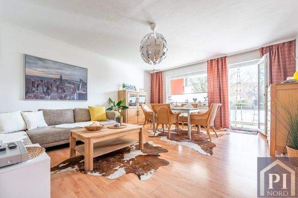 Viel Platz im Wohn- und Esszimmer