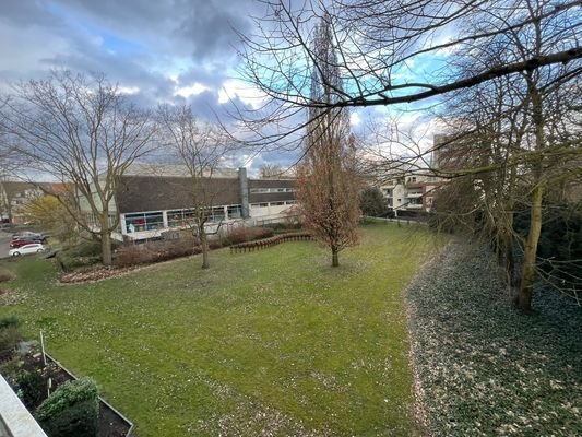 Aussicht vom Balkon