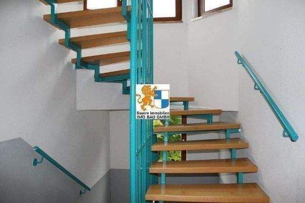 Treppenhaus im Obergeschoss