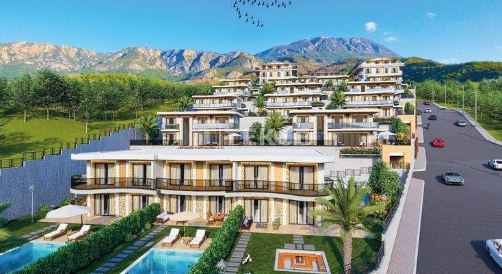 Apartments with Panoramic City Views in Kargıcak Alanya