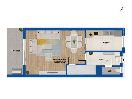 Grundriss Erdgeschoss