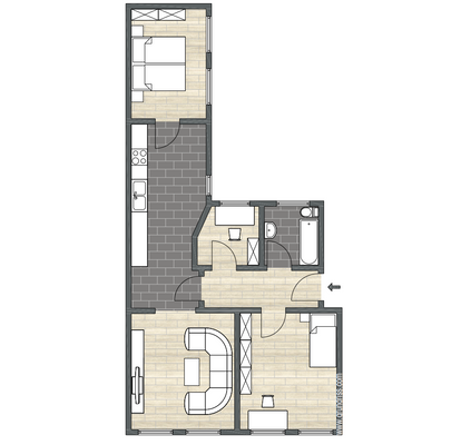 Lingnerstr. 1, DG links