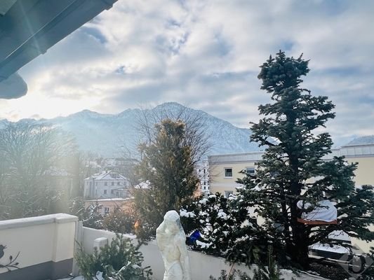 Ausblick von der Terrasse