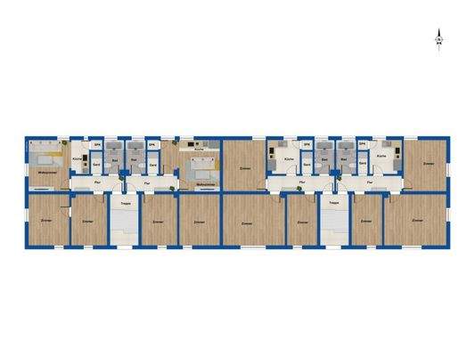 Grundriss 2. Obergeschoss