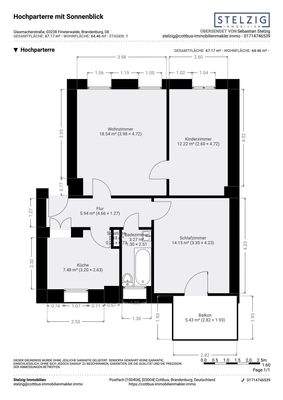 Hochparterre mit Sonnenblick Sketch