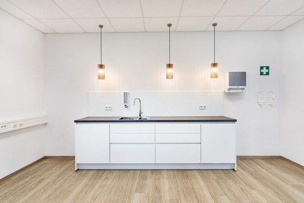 Küche im Dachgeschoss