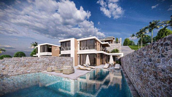 Investment 2+1, 4+1 and 5+1 Villas in Kas Kalkan Center