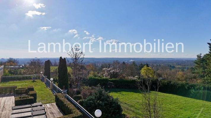 Ausblick von der Terrasse