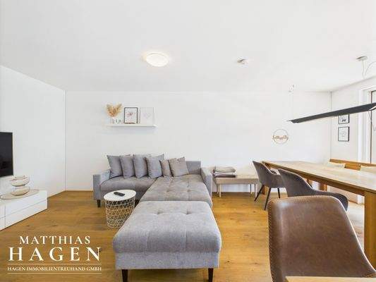 Wohnbereich und Küche