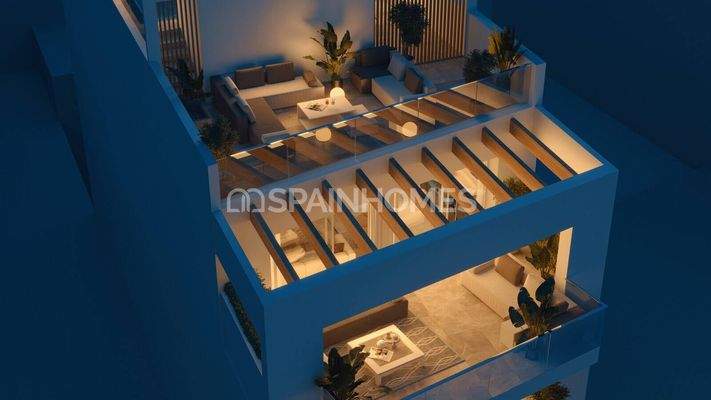 Modern Flats with Pool and Solarium in Torrevieja Alicante