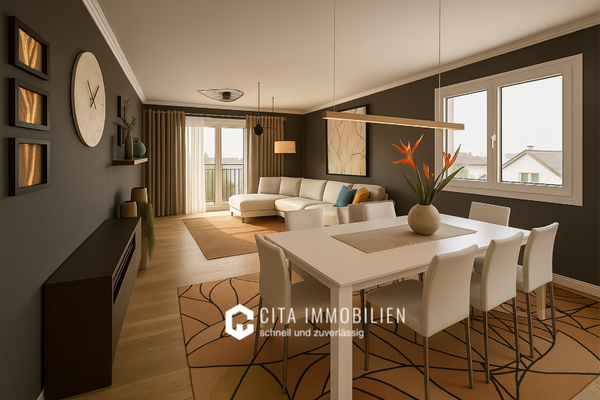 Wohnzimmer Visualisierung