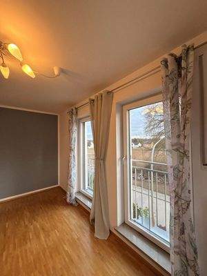 Schlafzimmer mit Ausblick