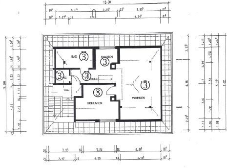 Grundriss Dachgeschoss