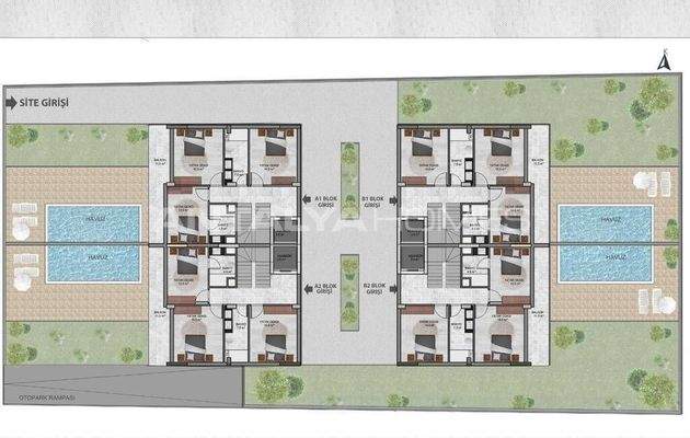 Villas with Private Pools and Saunas in Konyaaltı Antalya