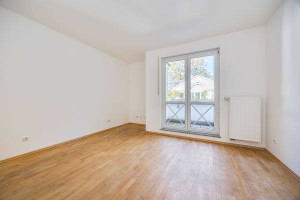 Schlafzimmer mit Nordbalkon