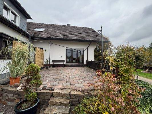 Teilansicht von der Terrasse