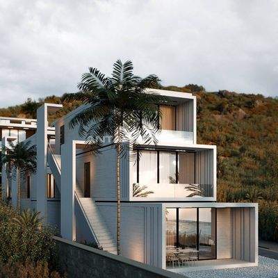 Elegant Apartments in a Project with Private Beach in Bodrum