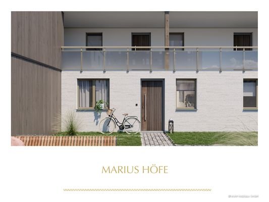 MARIUS HÖFE – Beispiel Eingang EG-Wohnung