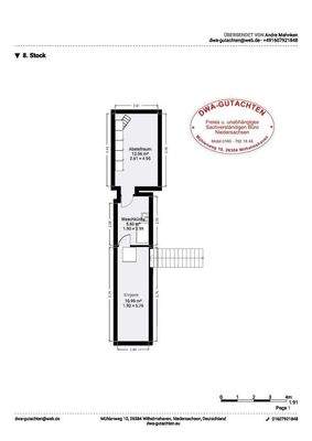 8 OG Grundriss DWA-Gutachten