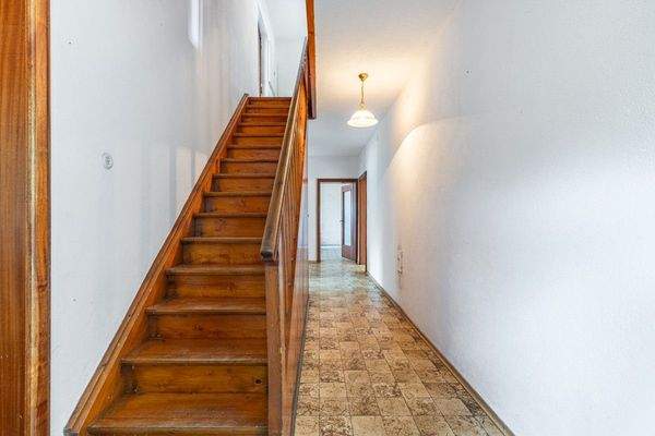 Treppe im Erdgeschoss