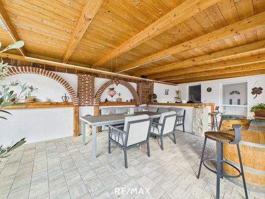 Zweifamilienhaus in Illmitz Laube Sommerküche