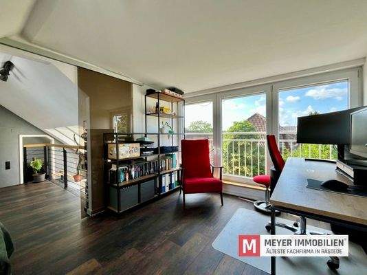 Ruheraum im Spitzboden