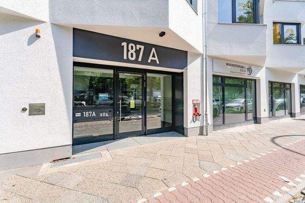 große Schaufensterfront