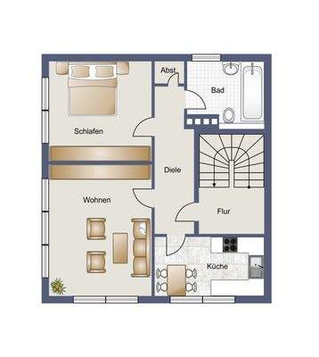 Zum Marktplatz 1 1.Obergeschoss