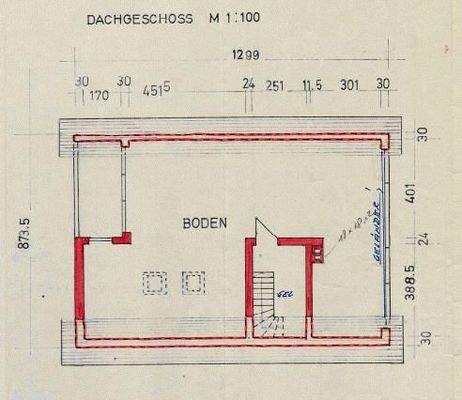 Grundriss DG Bestand