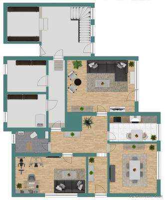 Grundriss Skizze Untergeschoss