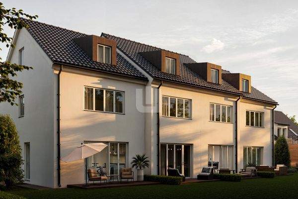 Gartenansicht Abenstimmung