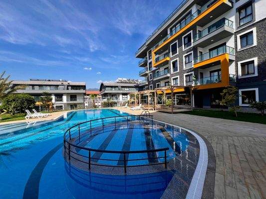 Luxury Properties in a Complex with On-Site Facilities in Alanya