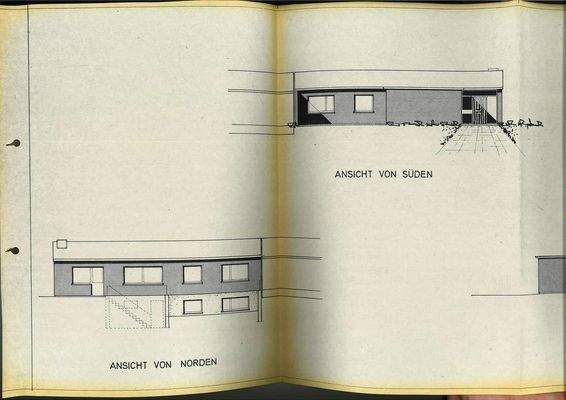 Ansicht Norden-Süden