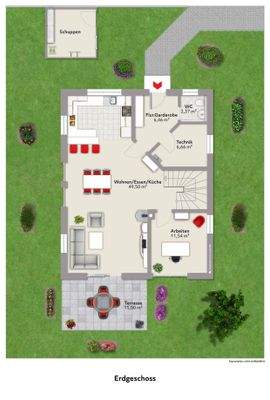 Grundriss Erdgeschoss
