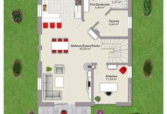 Grundriss Erdgeschoss