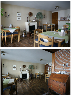 hinterer Restaurantbereich