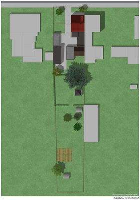 Lageplan des Grundstücks