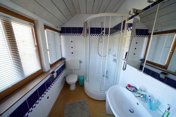 Badezimmer im Obergeschoss