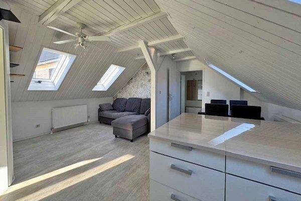 Wohnzimmer / Küche / Essplatz Einliegerwohnung