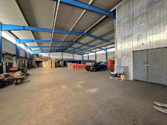 Innenansicht Kalthalle