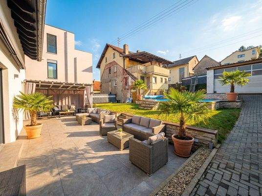 Staging Gartenansicht