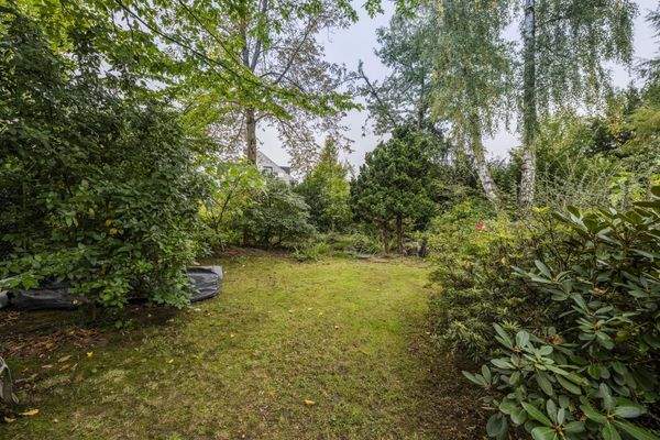 weitläufiger Garten