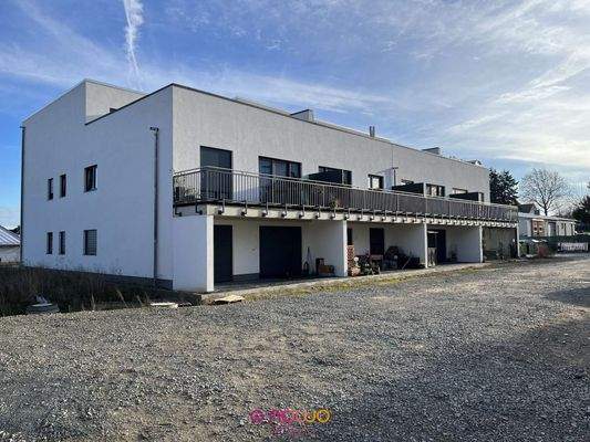 Ansicht Garten und Balkone Haus 2